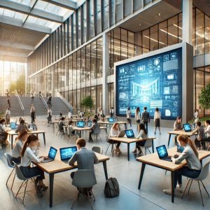 Physical spaces for e-learning